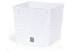 Květináč Rato Low 22,3*22,3*22,8cm, bílý /344638/
