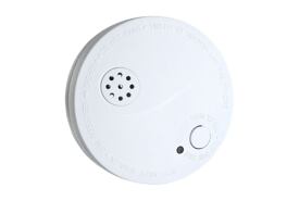 Detektor kouře + alarm, 85dB, 9V baterie /1D33/