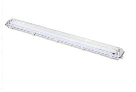 Stropní osvětlení prachotěsné, G13, pro 2x 120cm LED /WO512/