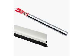 Dveřní těsnící lišta, d.1m /bílá/ Jolyflex 48401