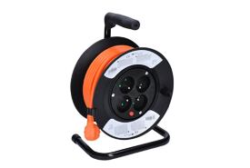 4z prodlužovací přívod na bubnu, 15m, oranž. kabel 3x 1,5 /PB23O/