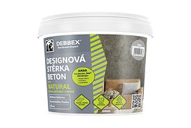 Stěrka designová BETON NATURAL  odst.slonová kost  5kg  /57130Q/