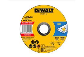 DeWalt, řezný kotouč na kov 125*22,23*1mm /DT43972-OZ/