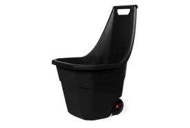 Vozík plastový zahradní Load&Go, 55 l, černý