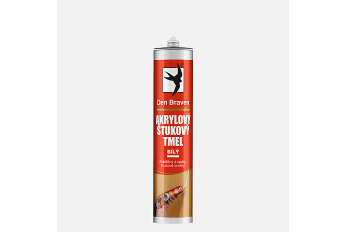Akrylový štukový tmel,bílý 280ml /20702RL/