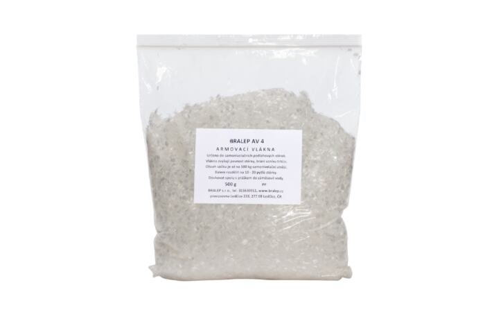 Armovací vlákna do stěrek AV4, 500g