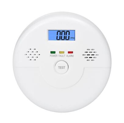 Detektor spalin CO+alarm, 85dB, 9V baterie /1D31/