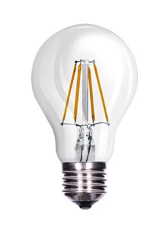 LED žárovka retro, klasický tvar, 8W, E27, 3000K /WZ501A/  DOPRODEJ