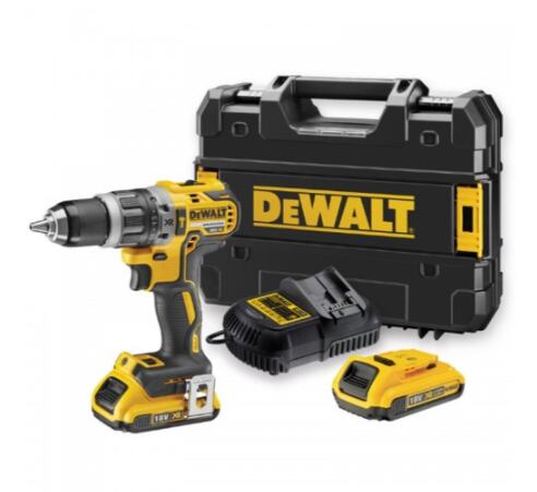 DCD796D2-QW, Akku s příklepem, bezuhlíková XR, 18V 2x2,0 Ah QR /DeWALT/