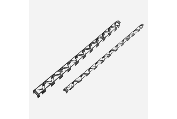 Plast.lišta distanční Dualfix pod kari sítě, 30mm*2m /D3002/ 50ks/bal.