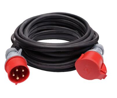 1z prodlužov.pří.-spojka 400V/16A 15m,H05RR-F5G 2,5mm /PS62-16A/