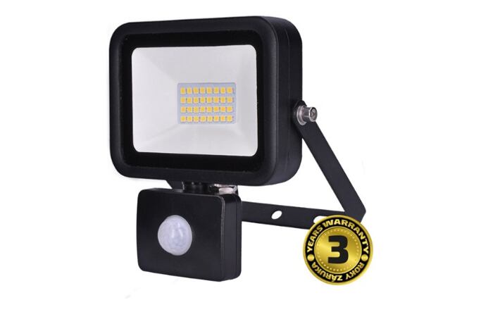 LED reflektor PRO se senz 30W, 2500lm,AC230V 5000 /WM-30WS-L/