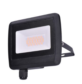 LED venkovní reflekto, 20W, 1600lm, AC 230V,černá IP65/WM-20W-O/