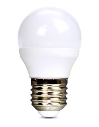 LED žárovka, miniglobe, 4W, E27, 3000K, 310lm /WZ411/  DOPRODEJ