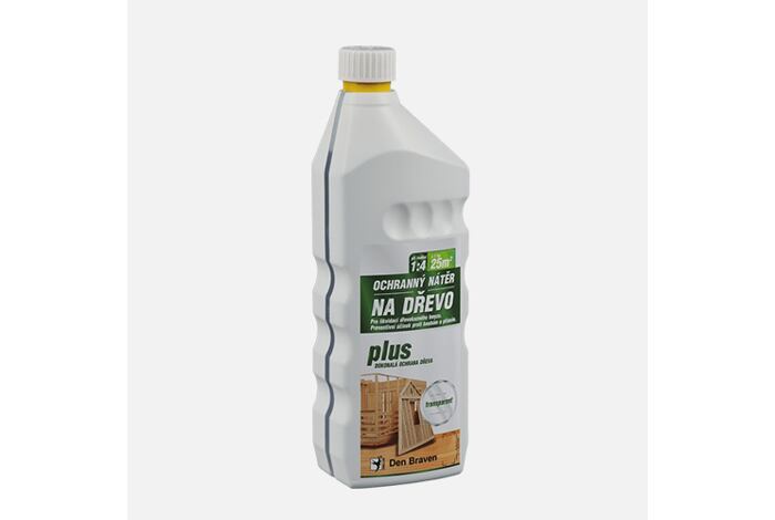 Ochr. nátěr na dřevo-PLUS 1kg transp./CH072/