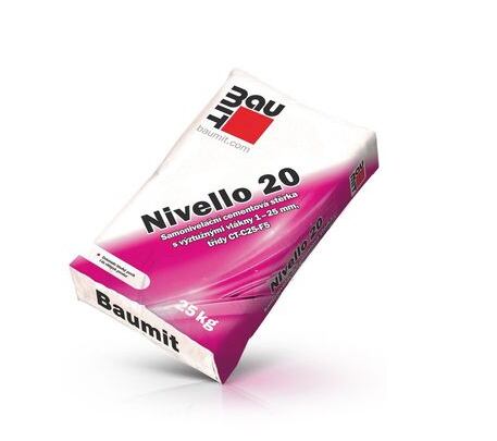 Baumit Nivello 20 25kg  54ks/bal.