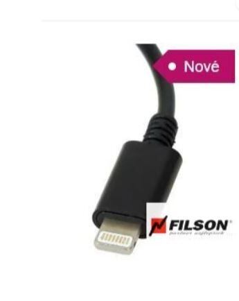 AUTONABÍJEČKA ALIGATOR iPHONE 1A ČERNÁ /49.094/
