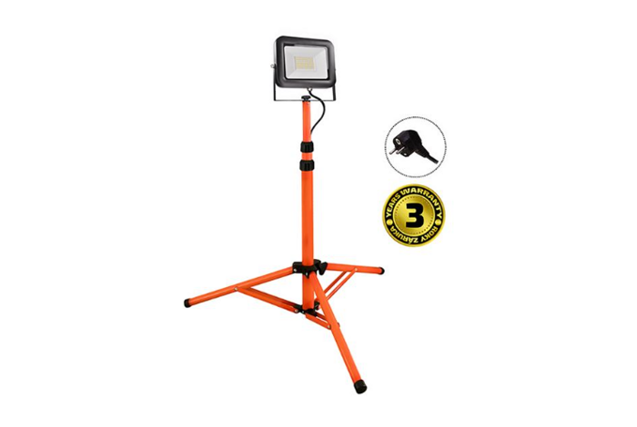 LED venkovní reflektor PRO s vys stoj 50W, 4250lm /WM-50W-FVL/