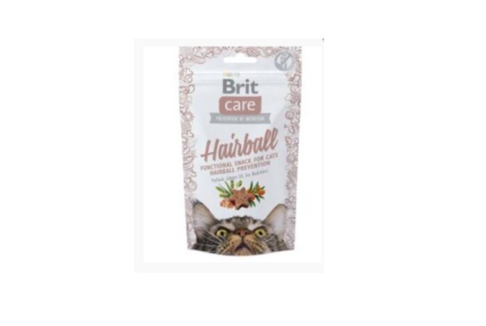BRIT CARE cat SNACK HAIRBALL 50g (2600114)