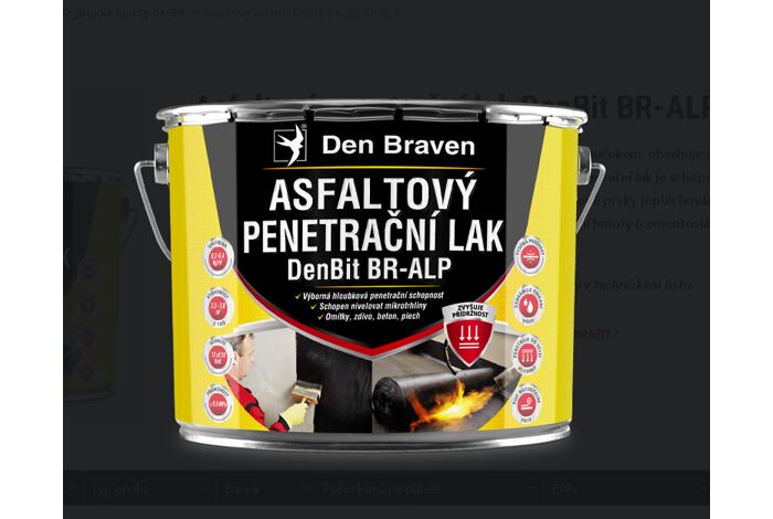 Asfalt.penetr.lak BR-ALP 8kg /11001BIG/