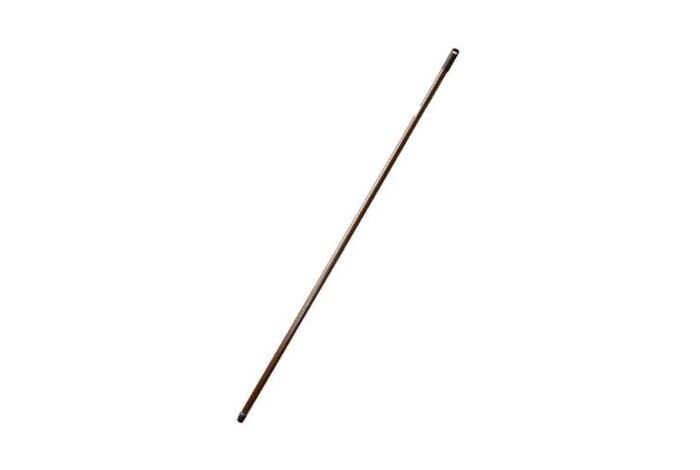 Násada na smeták kovová, 130 cm, s hrubým závitem