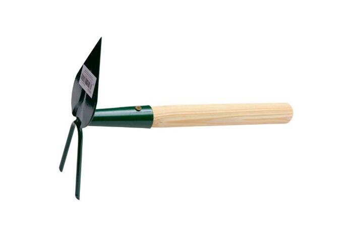 Motyčka špičatá 2 zubá, s násadou 25 cm, FED