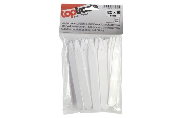 Jmenovka, označník popisovací plastový 20x150mm /50ks/  /307070/