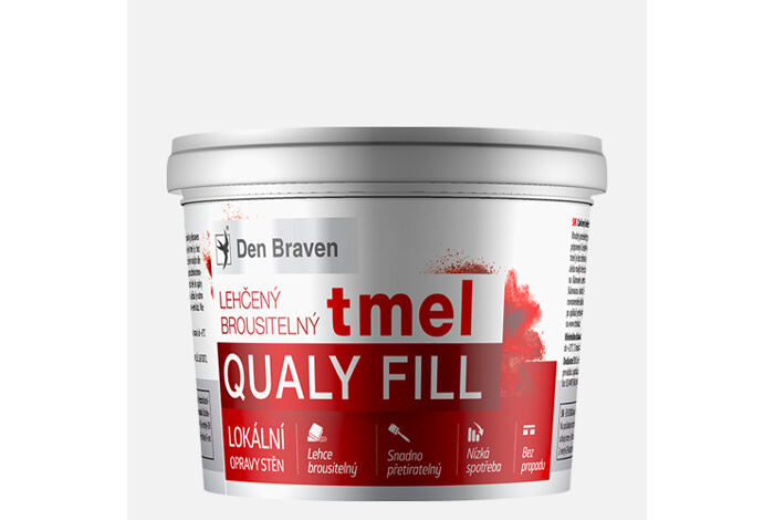 Lehčený brousitelný tmel QUALY FILL 250ml 00302BD