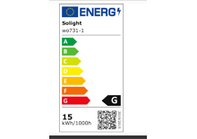 9 LED venkovní osvětlení, přisazené, kulaté, IP44, 15W /WO731-1/