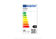 5 LED panel přisazený, 18W, 1530lm, 4,4,6000K, čtver.,bílý /WD173/