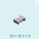 Diton- ÍČKO 8cm - přírodní /8m2/pal/       /36ks/m2
