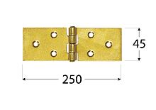 Z 250, Závěs stavební 250 x 45 x 1,5 mm