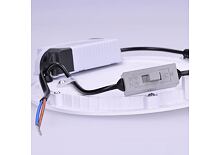 LED panel podhledový, 12W, 900lm, 3,4,6000K, čtvercový /WD141/